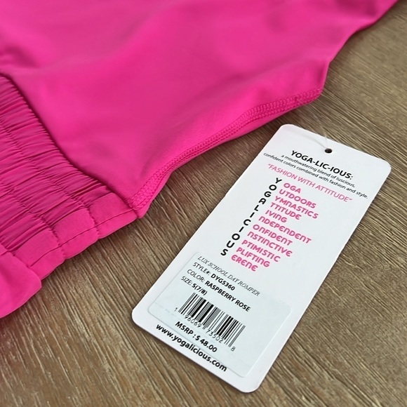 Yogalicious Lux School Day Romper 12 large Activewear - Picture 2 of 5